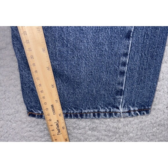 Levi Strauss Signature Gold Western Fit Jeans Men’s SZ Label 36X34 Meas 35x32.5 - Picture 4 of 9